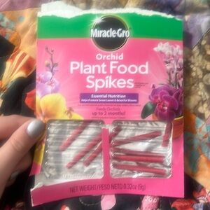 🌻 Orchid Flower Plant Food Spikes